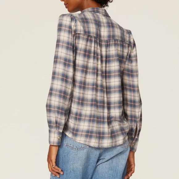 Rails Angelica Plaid Shirt, L - Picture 3 of 12